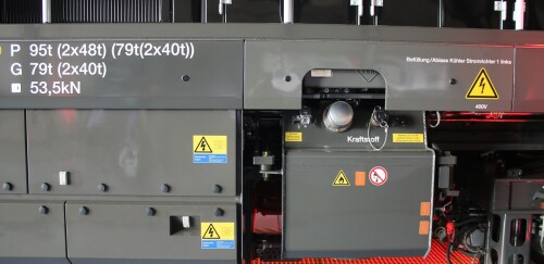 e Vossloh 92 80 4185 143 9 D WWL BR 280 Willke Gleisbau Ludwigslust 2025 Juni 26 Eröffnung Lokschupp