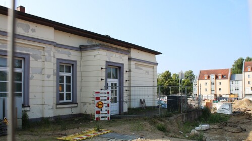 Ludwigslust Bahnhof Empfngsgebäude Juni 2025 d