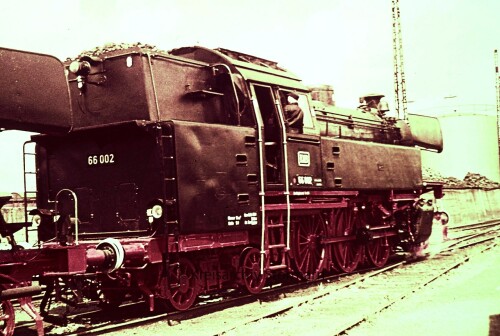 BR 066 002 Gießen Bahnhof 1972 (2)