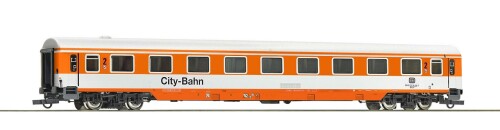 Bvmz 2.Klasse Bahnbgarfield Christian City Bahn Pop Art orange Kieselgrau DB