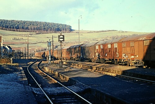 Heimboldshausen Bahnhof 1967 a Flügelsignal