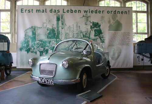 Grohsbach Eigenbau Steffi Allradlenkung 1953 Automuseum Schramberg 2025 Mai (1)