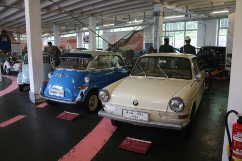 BMW 600 BMW 700 Knutschkugel Post gelb Blau Automuseum Schramberg 2025 Mai