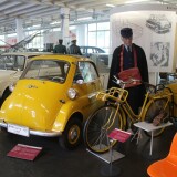 BMW_Isetta_Knutschkugel_Post_gelb_Blau_Automuseum_Schramberg_2025_Mai-3
