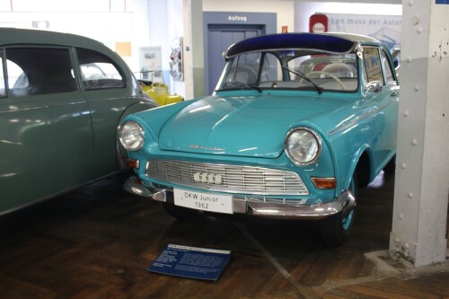 DKW Junior 1962 türkis Automuseum Schramberg 2025 Mai