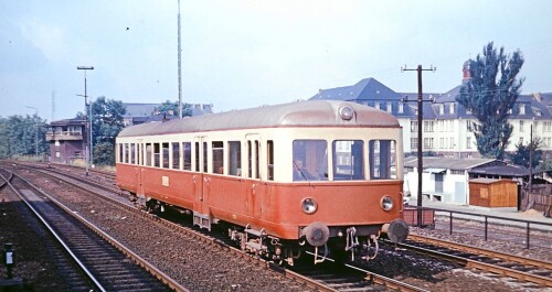 Esslinger VT 63 Trier Bullay 1966 Strecke Gerolstein Saarbrücken