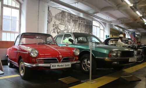NSU Wankel Spider rot NSU RO 80 Automuseum Schramberg 2025 Mai (1)