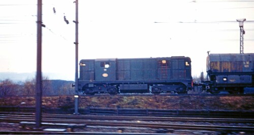 Strecke Homburg Haut Trier Bahnhof 1967 Klaus Dieter Schwerdtfeger kreisarchiv stormarn aaaa