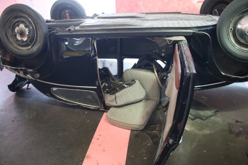 VW Käfer Ovalkäfer Unfall 1200 Automuseum Schramberg 2025 Mai (1)