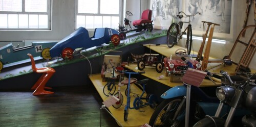 Kettcar Seifenkisten Renner Dreirad Kinderspielzeug 50er 60er Jahre Automuseum Schramberg 2025 Mai
