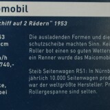 Maicomobil_blau_Schlachtschiff_auf_2_Radern_Automuseum_Schramberg_2025_Mai-2