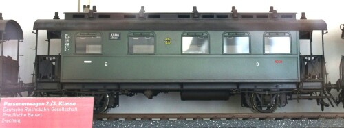 Preußische Länderbahnwagen 2. u. 3. Klasse DRG Spur 2 Museum Schramberg (3)