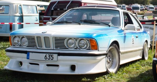 20231003 Oldtimertreffen Ammersee BMW 635 CSi, 02er