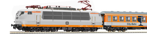 BR 103 101 109 Design City Bahn Pop Art PopArt kieselgrau orange
