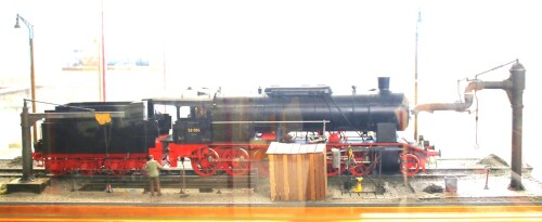 BR 59 004 Diorama BW Spur 2 Museum Schramberg