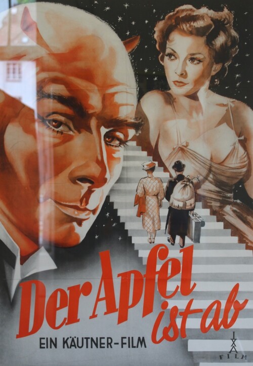 Filmplakat Der Apfel ist ab Käutner Automuseum Schramberg 2025 Mai