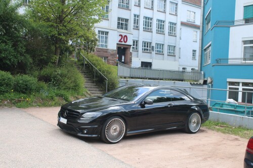 Mercedes S 500 C SC Coupe schwarz Automuseum Schramberg 2025 Mai (1) Kopie