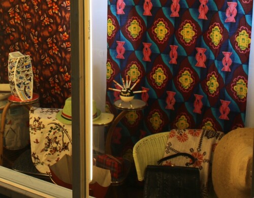 ed Tapete Inennausstattung Wohnzimmer 50er Jahre Mode Nachkriegsdeutschland Wiederaufbau Wirtschafts