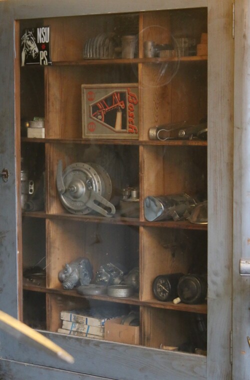 d Motorradwerkstatt Nachkriegsdeutschland Wiederaufbau Wirtschaftswunder Schramberg Museum Automuseu