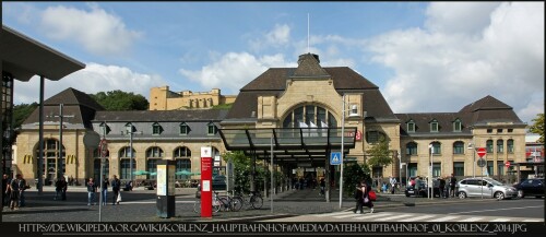 Koblenz Hauptbahnhof Hbf 2014