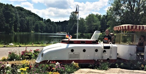 Deutsch französischer Park Saarbrücken Bahn Porsche c (3)