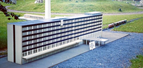 Saarbücken 1969 deutsch französischer Park Spur 1 V 160 BR 218 216 Hochhäuser 60er 70er JAhre