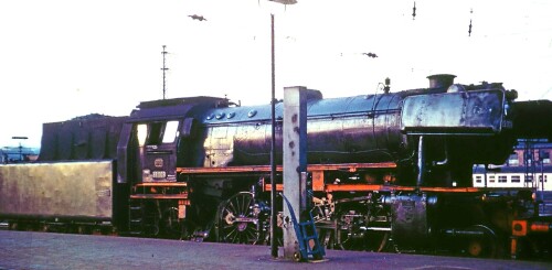 BR 023 003 Saarbrücken Hauptbahnhof Schwerdfeger Kreisarchiv Stormarn 1966