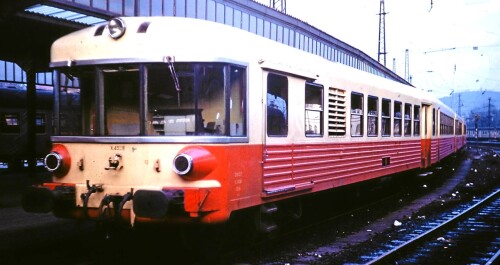 SNCF X 4300 Saarbrücken Haupt Bahnhof Hbf 1970 Schwerdtfeger Stromarner Fotoarchiv