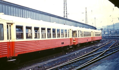 SNCF X 4300 Saarbrücken Haupt Bahnhof Hbf 1970 Schwerdtfeger Stromarner Fotoarchiv a