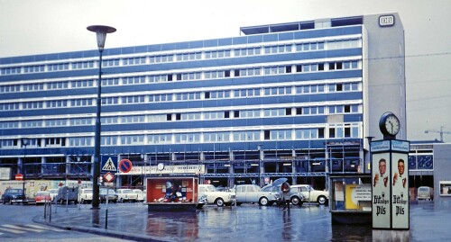 Saarbrücken Hbf Hauptbahnhof neu Schwerdfeger Kreisarchiv Stormarn 1966
