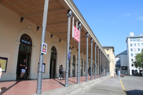 Augsburg Empfangsgebäude Hauptbahnhof Hbf Bahnhof 2025 Aug (6)