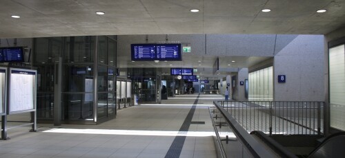Augsburg Unterführung zu den Gleisen Empfangsgebäude Hauptbahnhof Hbf Bahnhof 2025 Aug (2)