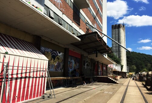 Silo Saarbrücken Künstlerkolonie Bar Disco stillgelegte Gleise Hafen 2020 10 (3)