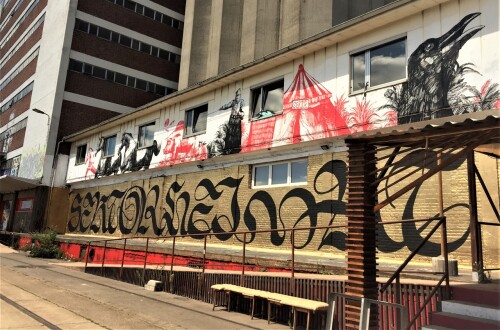 Silo Saarbrücken Künstlerkolonie Bar Disco stillgelegte Gleise Hafen 2020 10 (6)