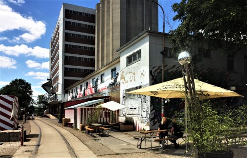 Silo Saarbrücken Künstlerkolonie Bar Disco stillgelegte Gleise Hafen 2020 10 (9)