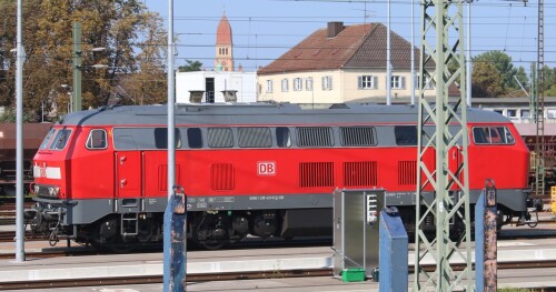 BR 218 Augsburg Hauptbahnhof Hbf Bahnhof 2025 Aug (3)