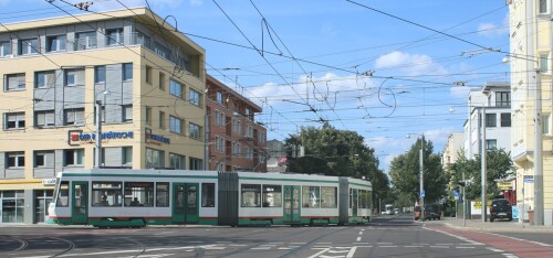 Magdeburg Straßenbahn Hauptbahnhof Hbf Empfangsgebäude Bahnhof (3)