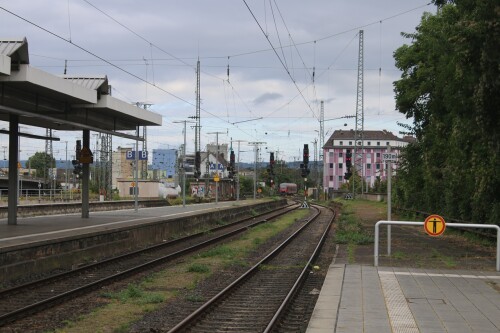 Koblenz Hbf Hauptbahnhof Bahnsteig plattform (10)