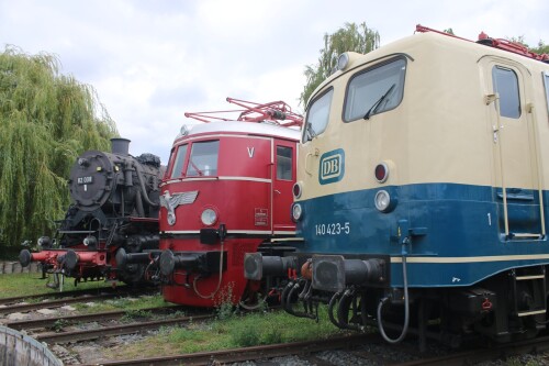 BR 84 E 19 BR 140 Dampflok E Lok Schnellfahrlok Altbaulok rot DB Museum Koblenz