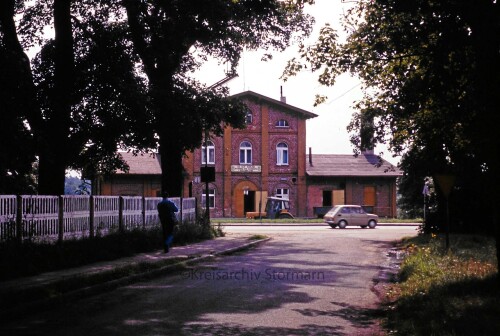Körlin Bahnhof Polen PKP 1988 Klaus Dieter Schwerdtfeger Stormarner Bildarchiv
