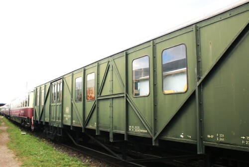 Behelfsgepäckwage Nachkrieg Epoche 3 DB Museum Koblenz