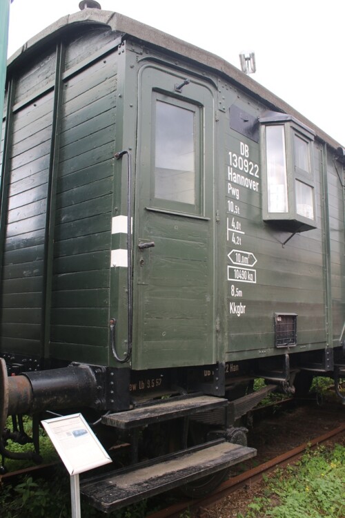 Gepäckwagen PWG PR 14 014 grün DB Museum Koblenz (1)