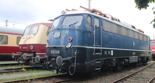 BR 112 f BR 120 Drehstromlok DB Museum Koblenz