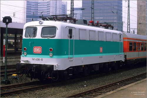 BR 141 E 40 Produktvarben türkis Bahngarfield Christian Interregio