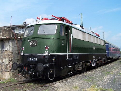 E 10.12 TRI grün Chromoxydgrün BR 112 Bahngarfield Christian