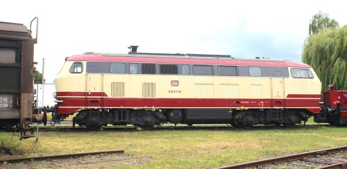 BR 218 217 rot beige DB Museum Koblenz (2)
