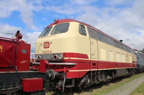 BR 218 217 rot beige DB Museum Koblenz (6)