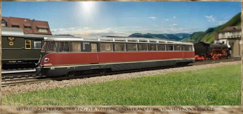 VT 90.5 SVT 137 240 gläserner Zug Karwendel Express Design D.R.G beige 57 55 48,88 111 hellblau,dunk