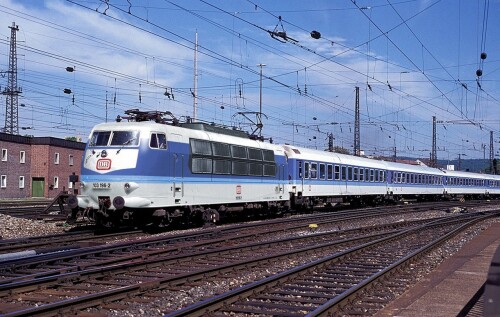 BR 103 196 Bahngarfield Christian Produktfarben Epoche 5 DB Interregio fernblau