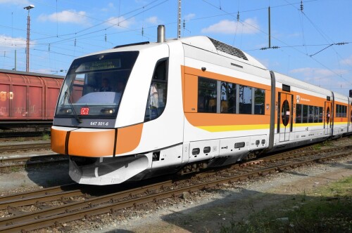 BR 647 BOB VT 105 Integral S Bahn produktfarben orange S Bahn Bahngarfield Christian Kopie